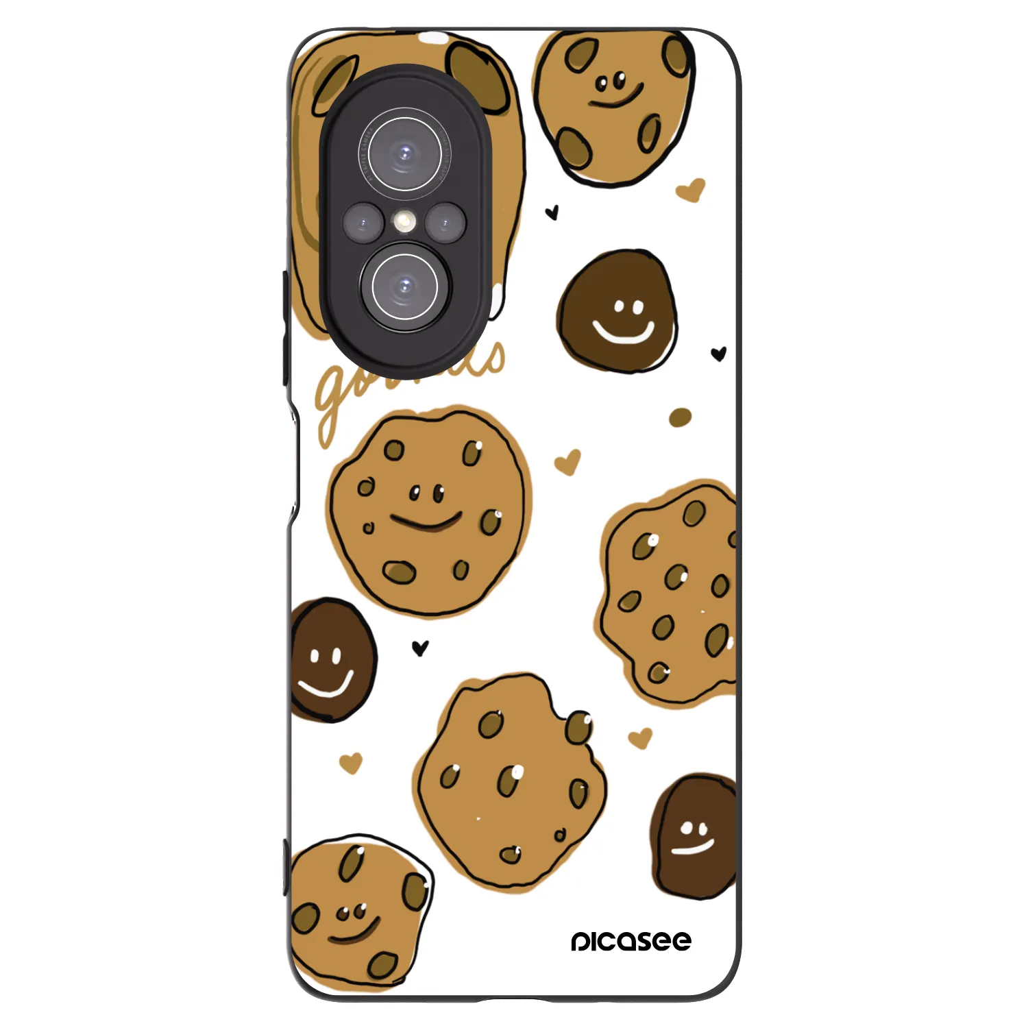 Picasee silikónový čierny obal pre Huawei Nova 9 SE - Gookies