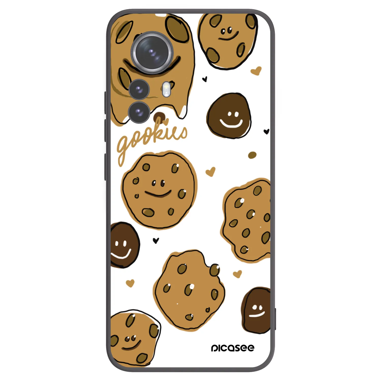 Picasee silikónový čierny obal pre Xiaomi 12 Pro - Gookies