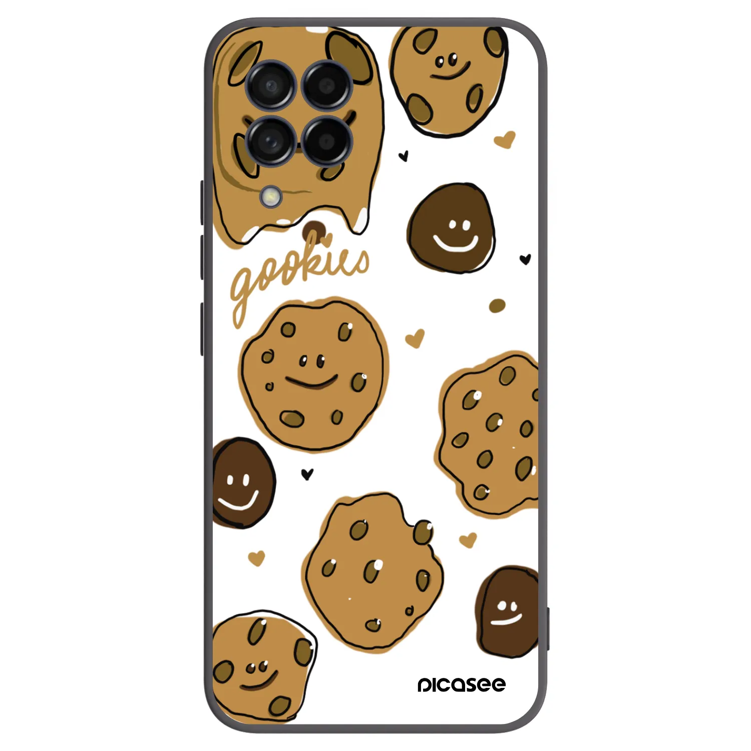 Picasee silikónový čierny obal pre Samsung Galaxy M53 5G - Gookies