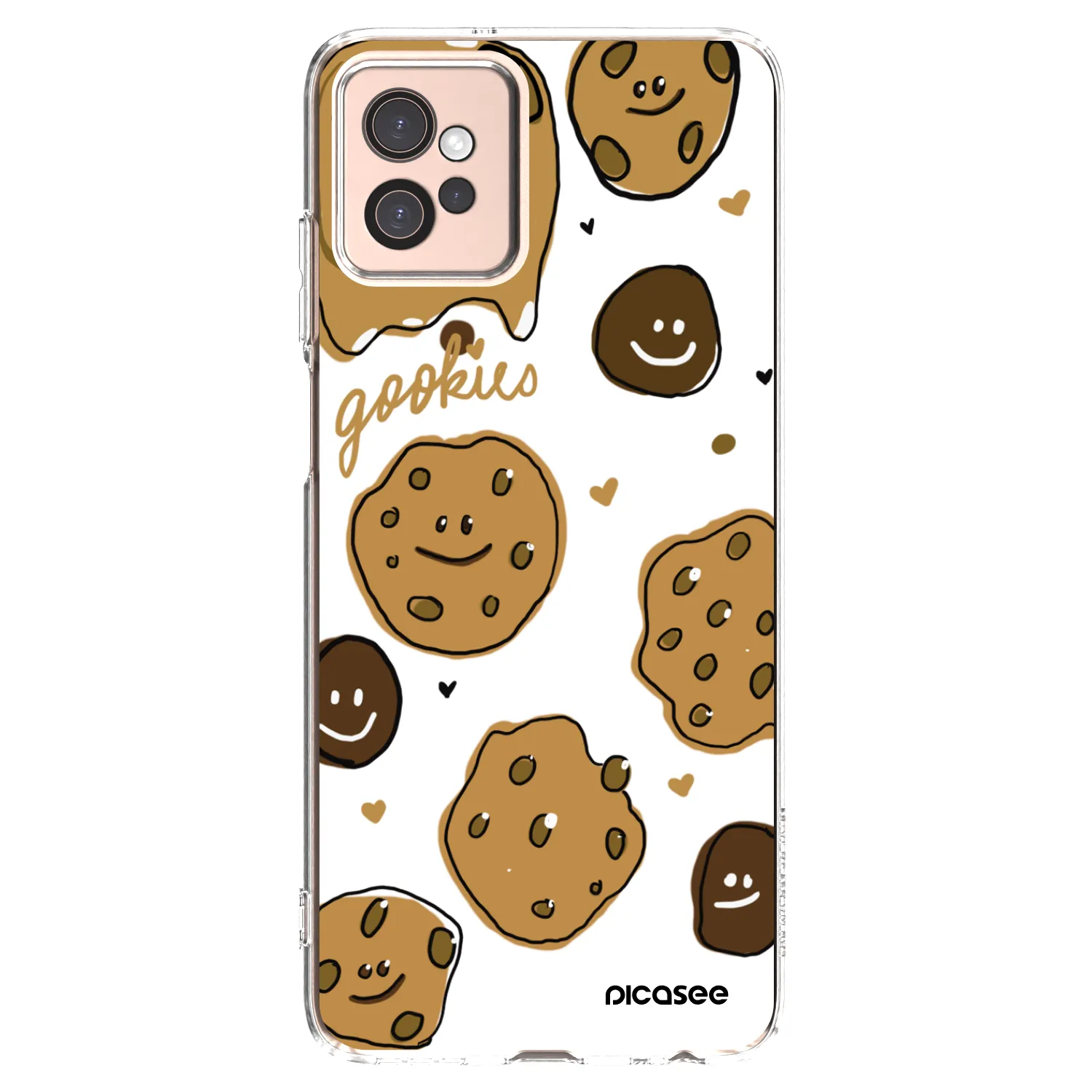 Picasee silikónový prehľadný obal pre Motorola Moto G32 - Gookies