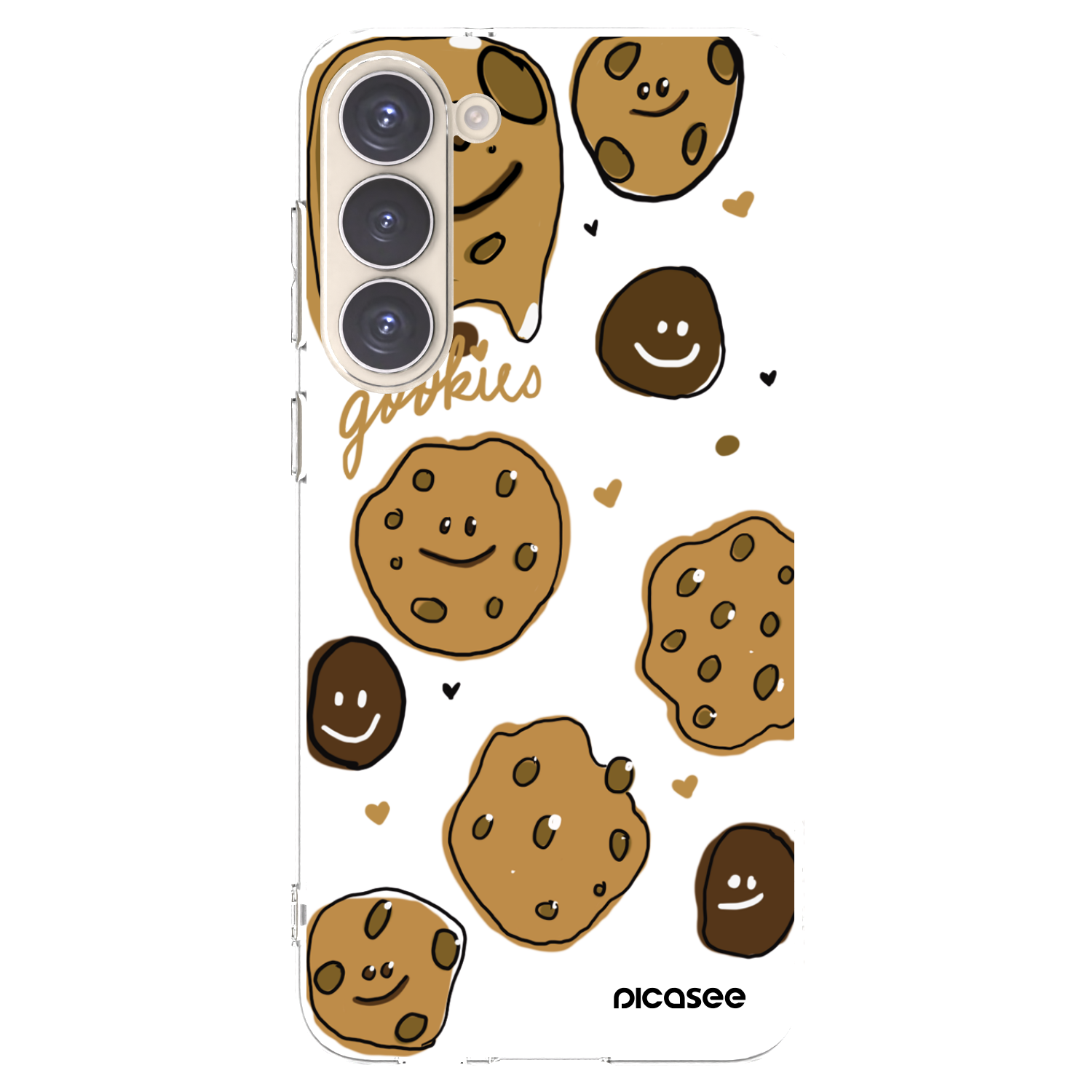 Picasee silikónový prehľadný obal pre Samsung Galaxy S23+ 5G - Gookies