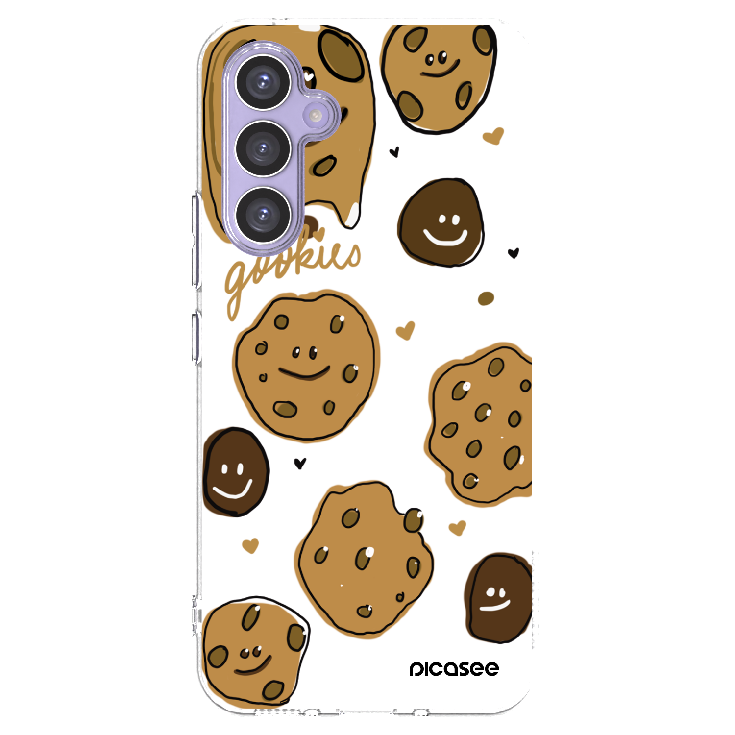 Picasee silikónový prehľadný obal pre Samsung Galaxy A54 5G A546B - Gookies