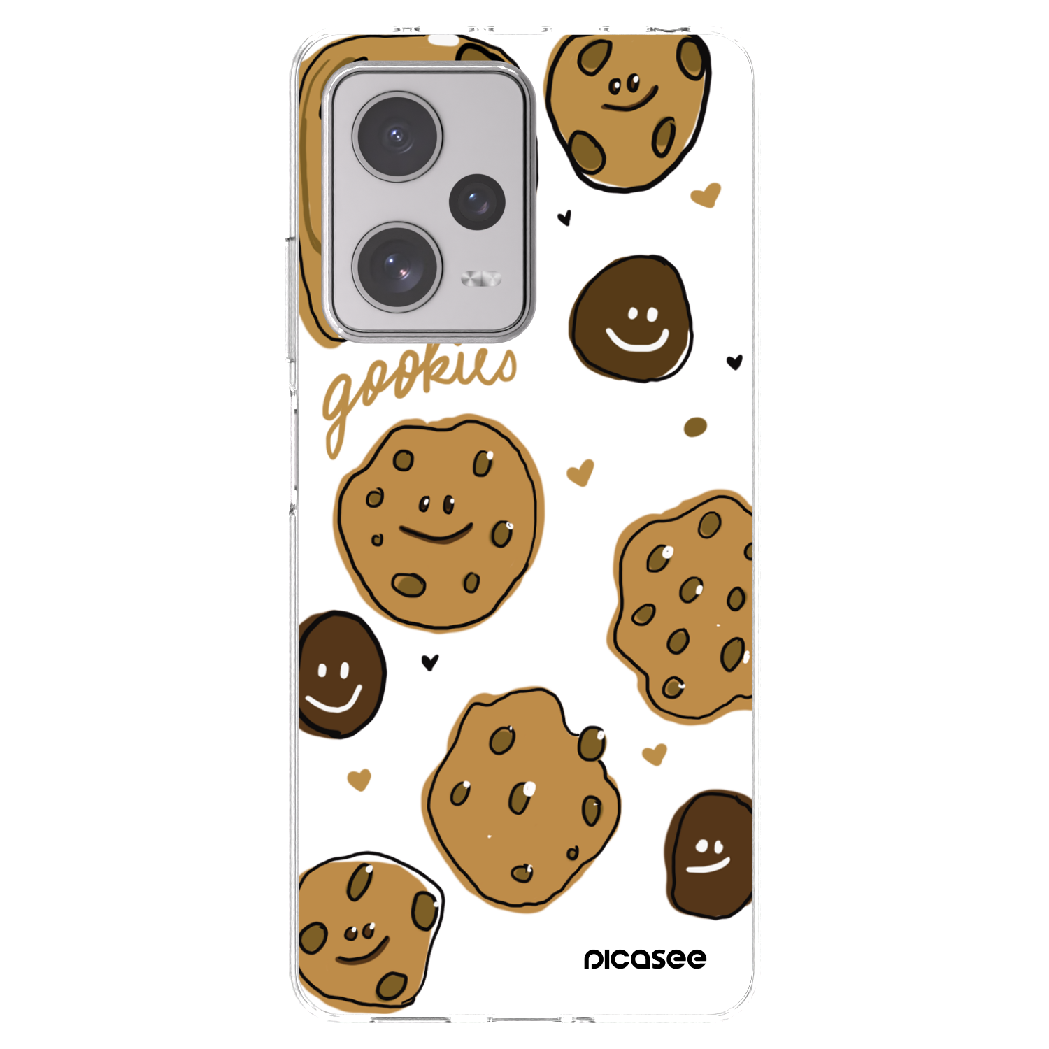 Picasee silikónový prehľadný obal pre Xiaomi Redmi Note 12 Pro+ 5G - Gookies