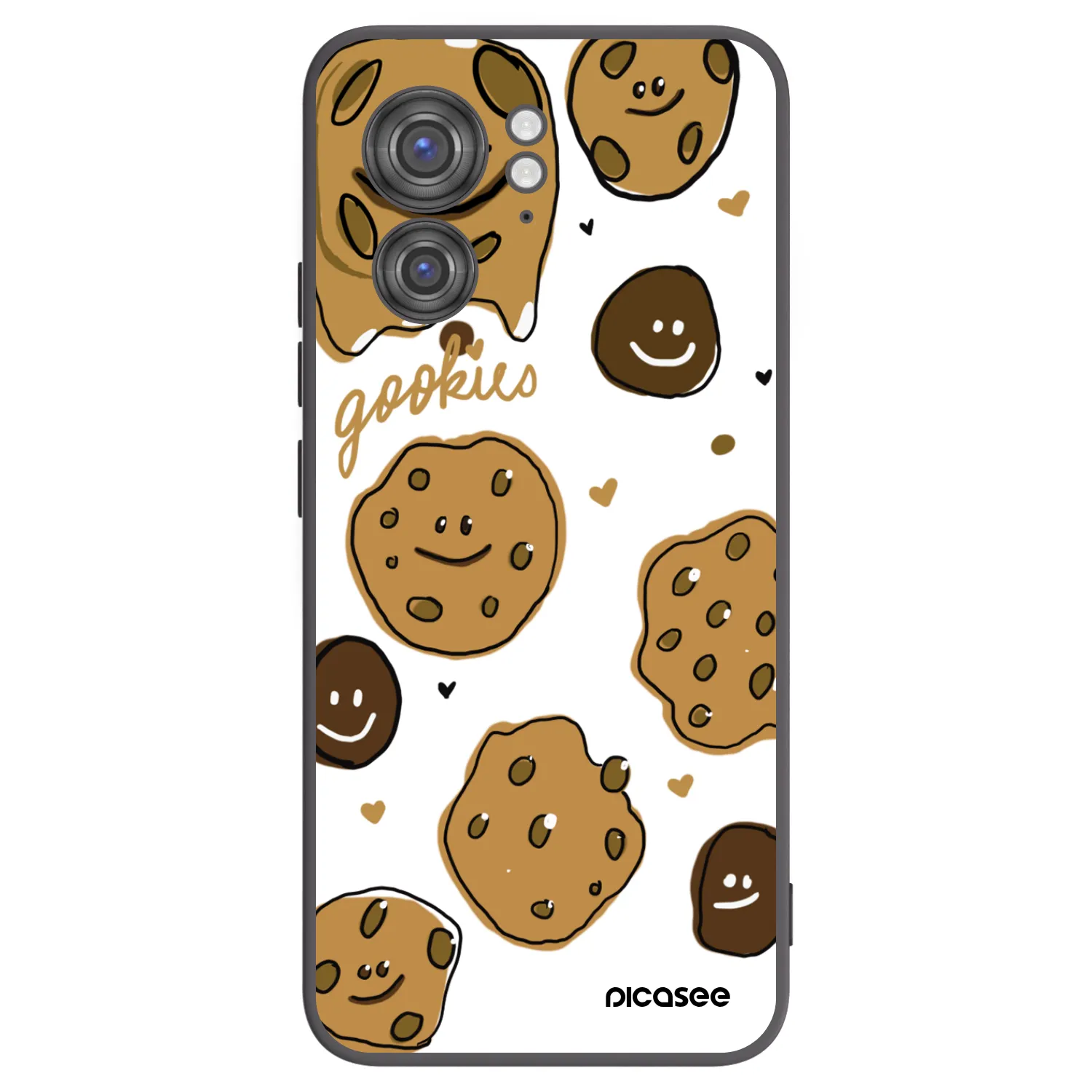 Picasee silikónový čierny obal pre Motorola Edge 40 - Gookies
