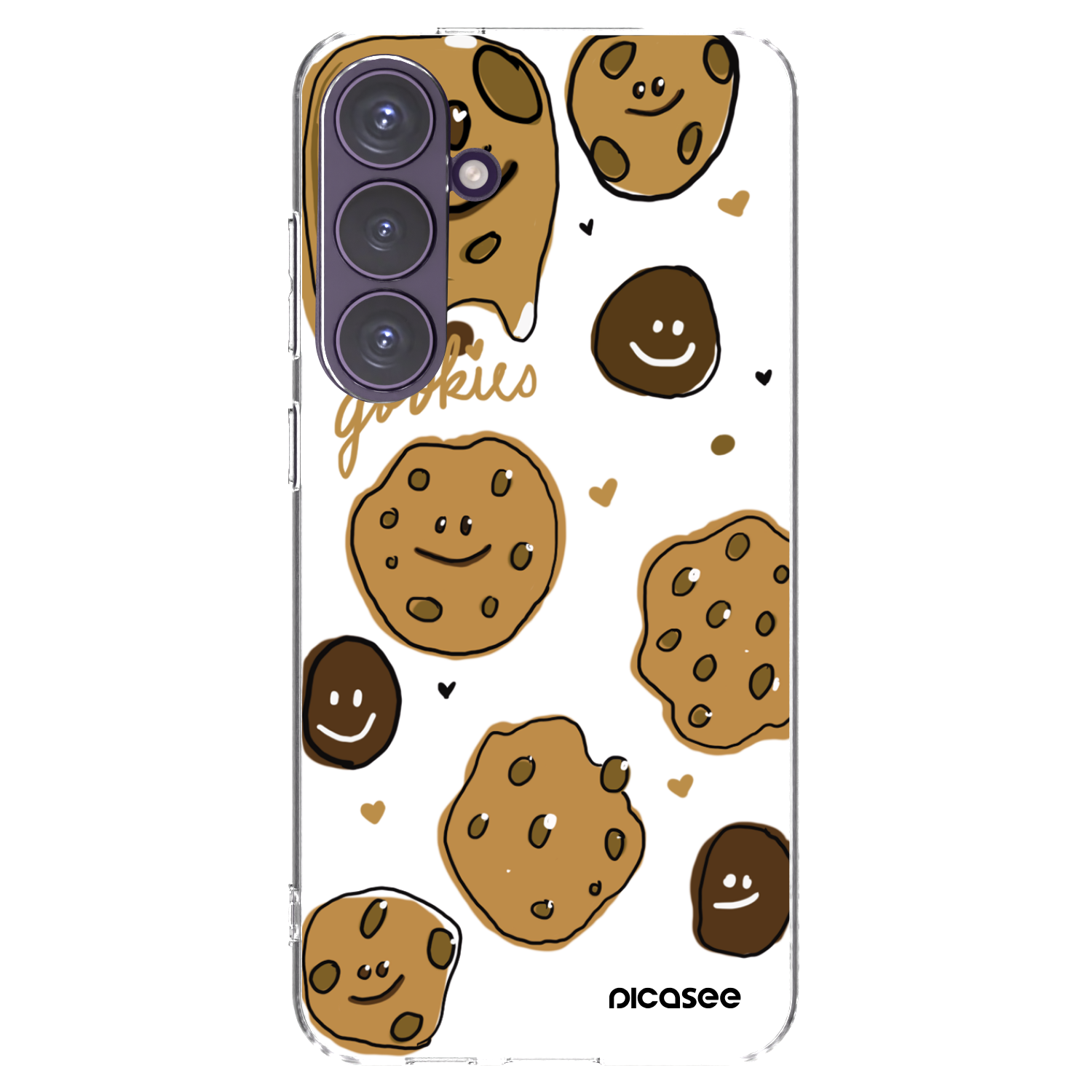 Picasee silikónový prehľadný obal pre Samsung Galaxy S24+ S926B 5G - Gookies