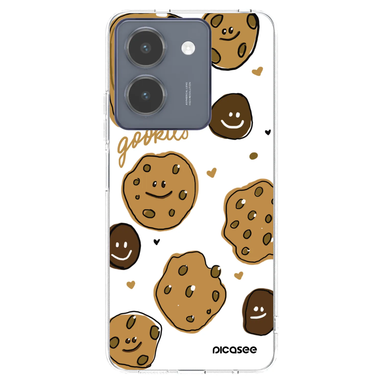 Picasee silikónový prehľadný obal pre Vivo Y36 4G - Gookies