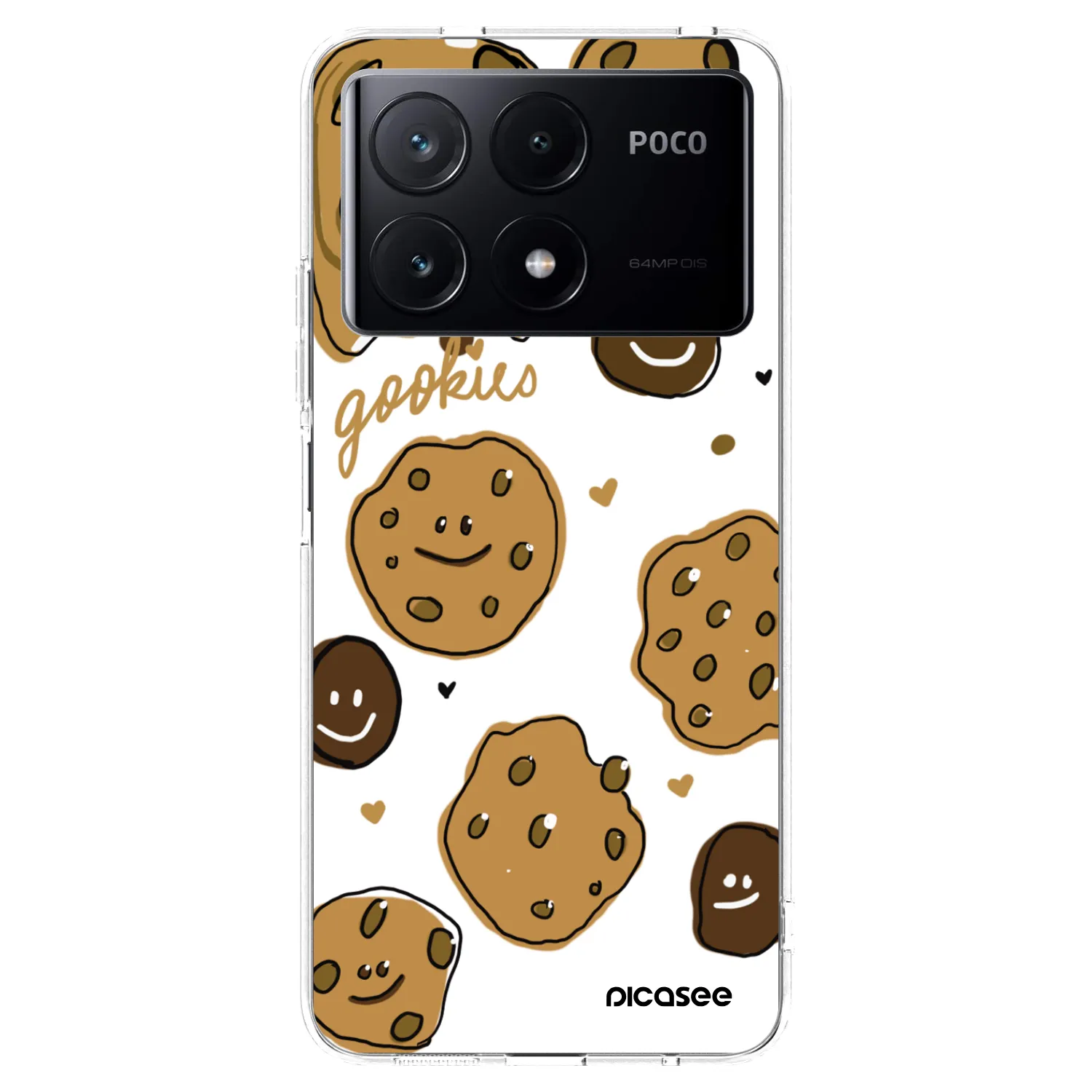 Picasee silikónový prehľadný obal pre Xiaomi Poco X6 Pro - Gookies