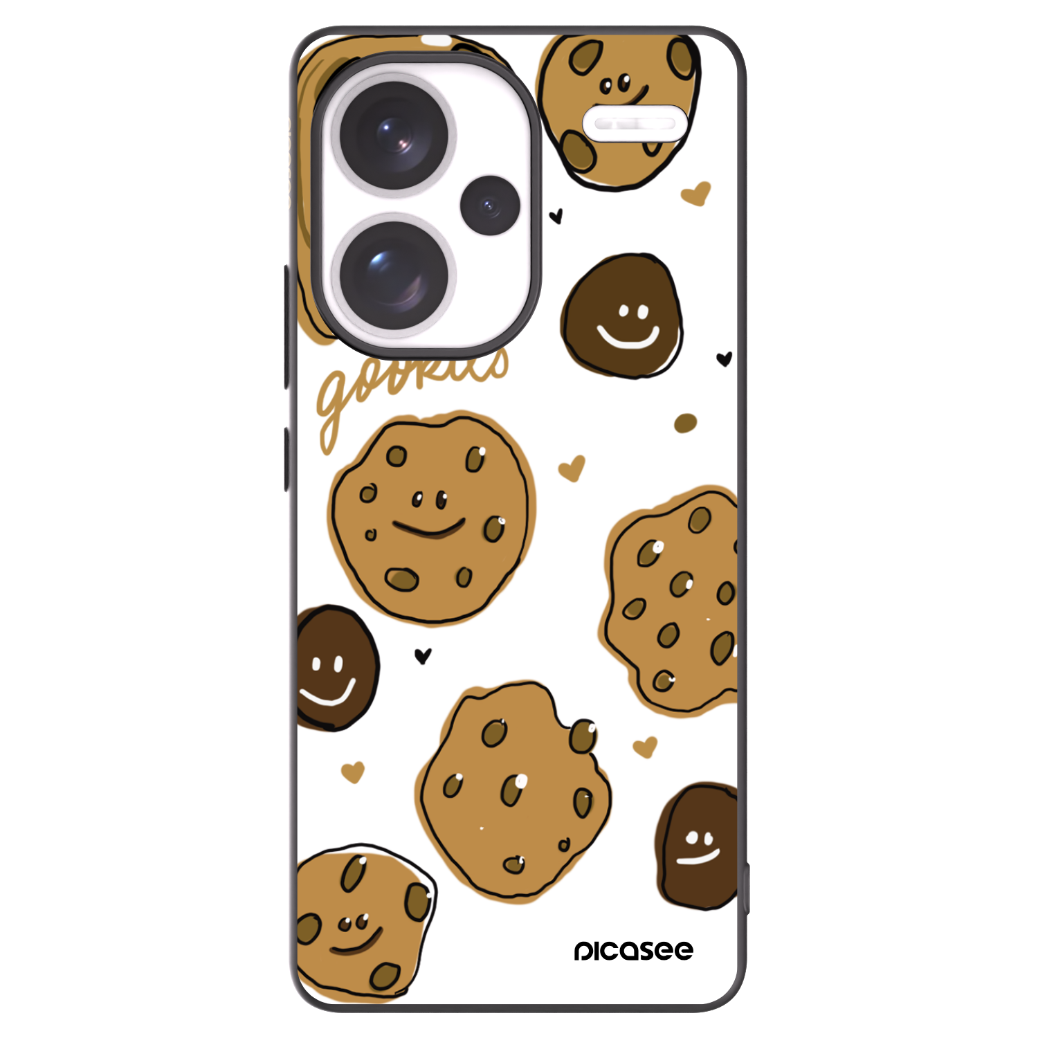 Silikónový čierny obal pre Xiaomi Redmi Note 13 Pro+ 5G - Gookies