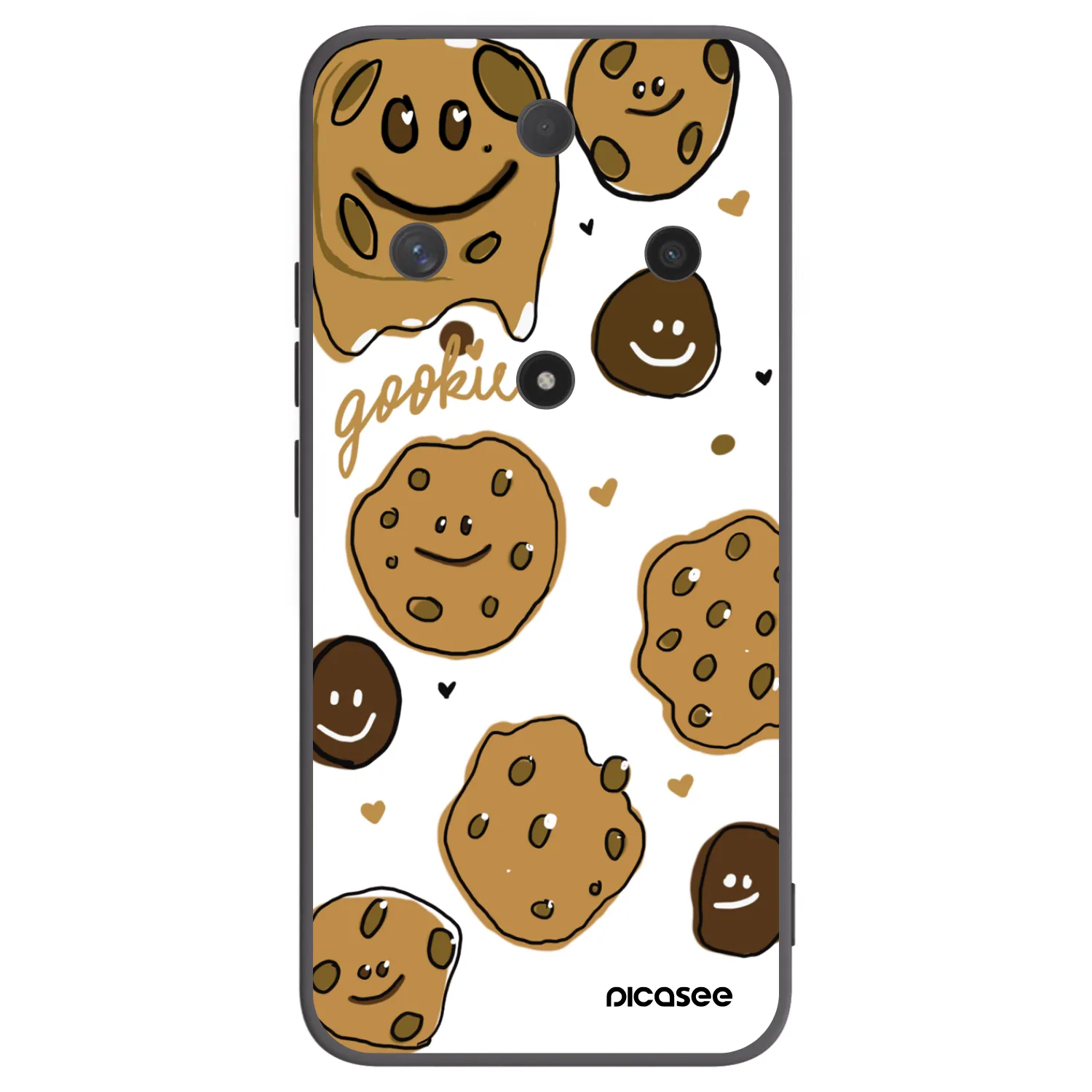 Picasee silikónový čierny obal pre Honor Magic6 Lite 5G - Gookies