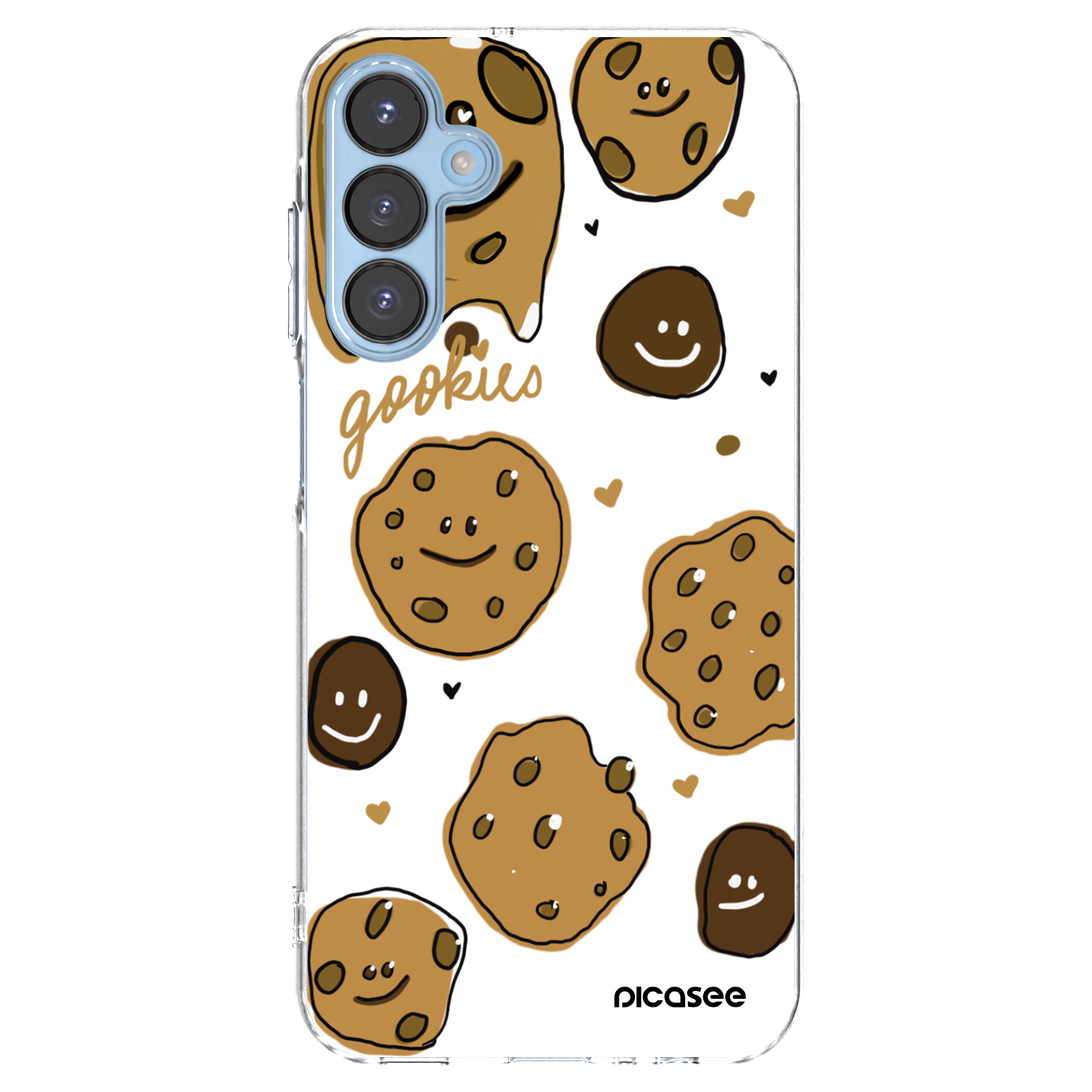 Picasee silikónový prehľadný obal pre Samsung Galaxy A15 A156B 5G - Gookies