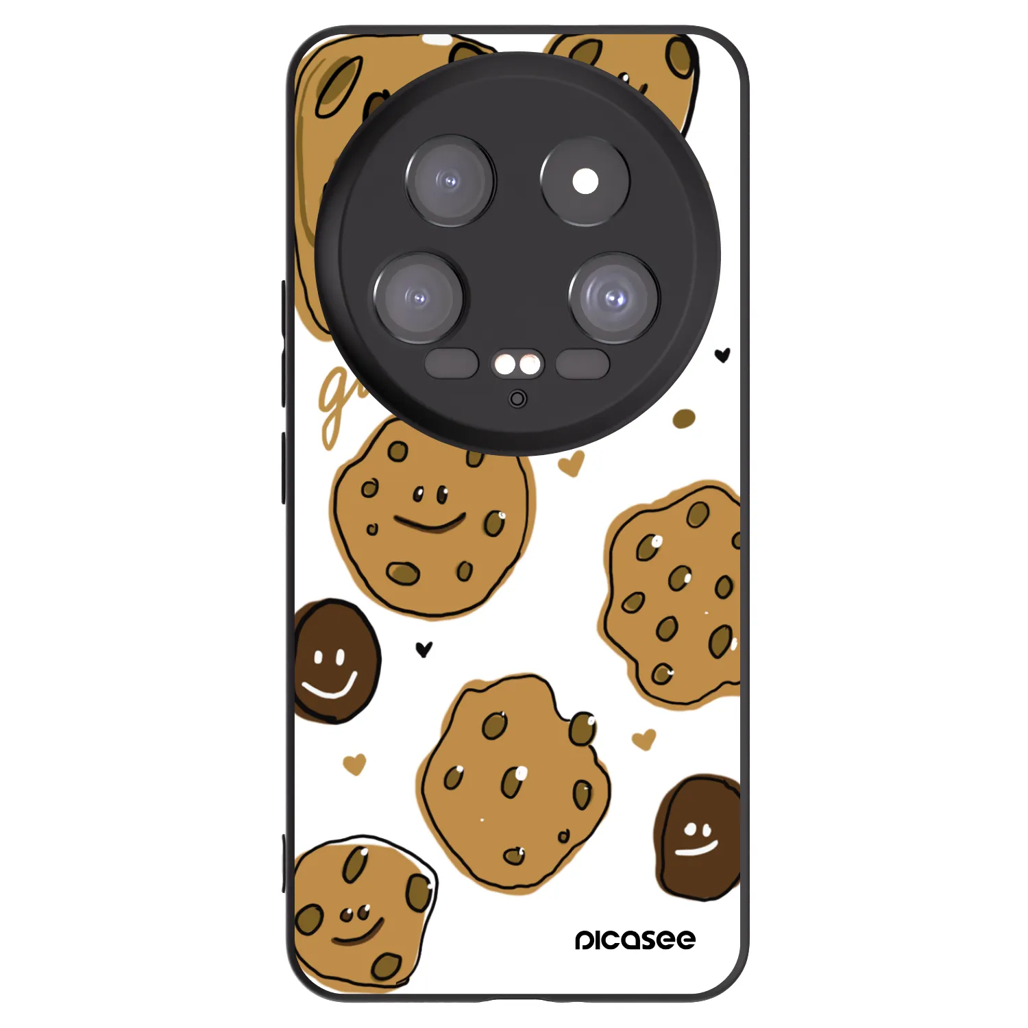 Picasee silikónový čierny obal pre Xiaomi 14 Ultra - Gookies