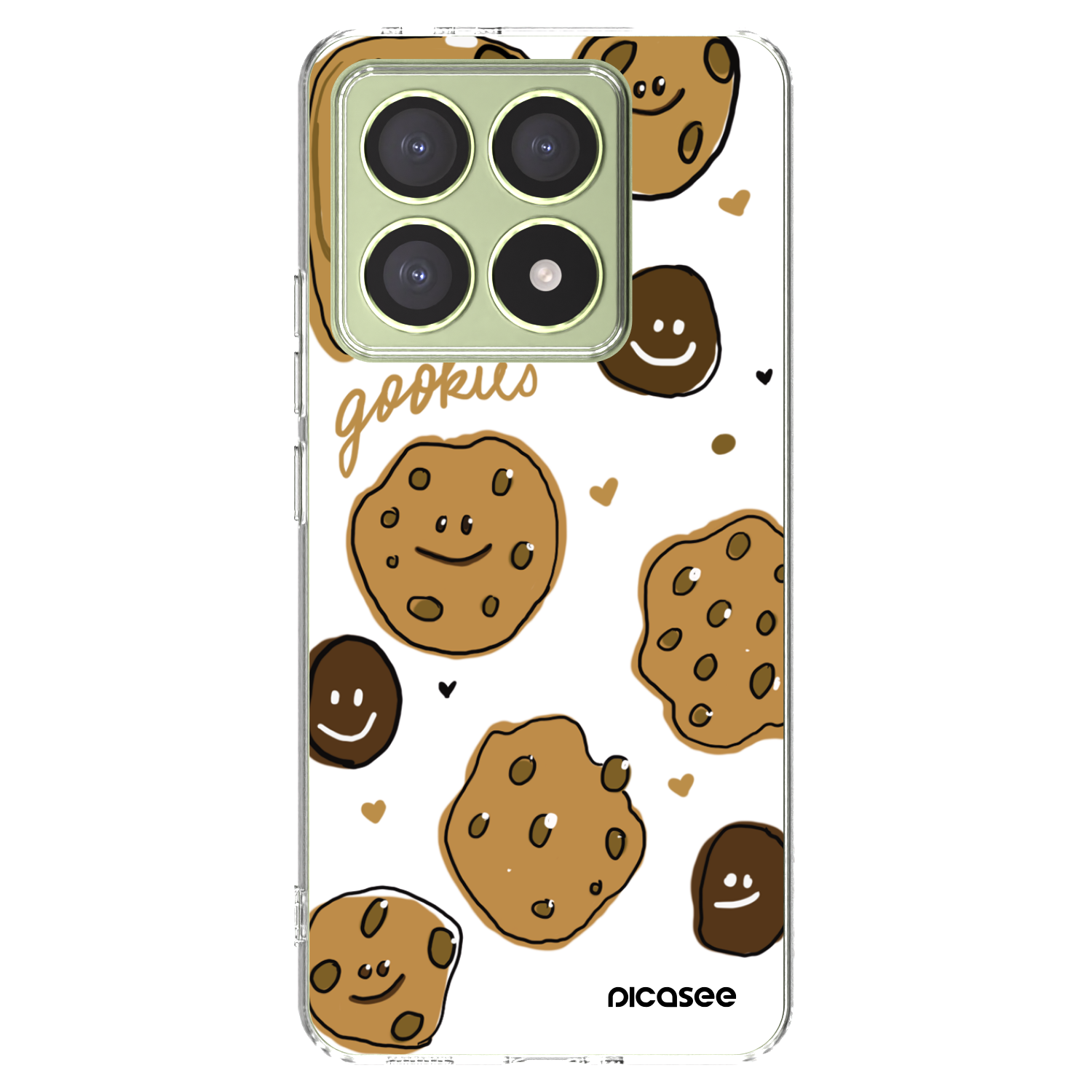 Picasee silikónový prehľadný obal pre Xiaomi 14T - Gookies