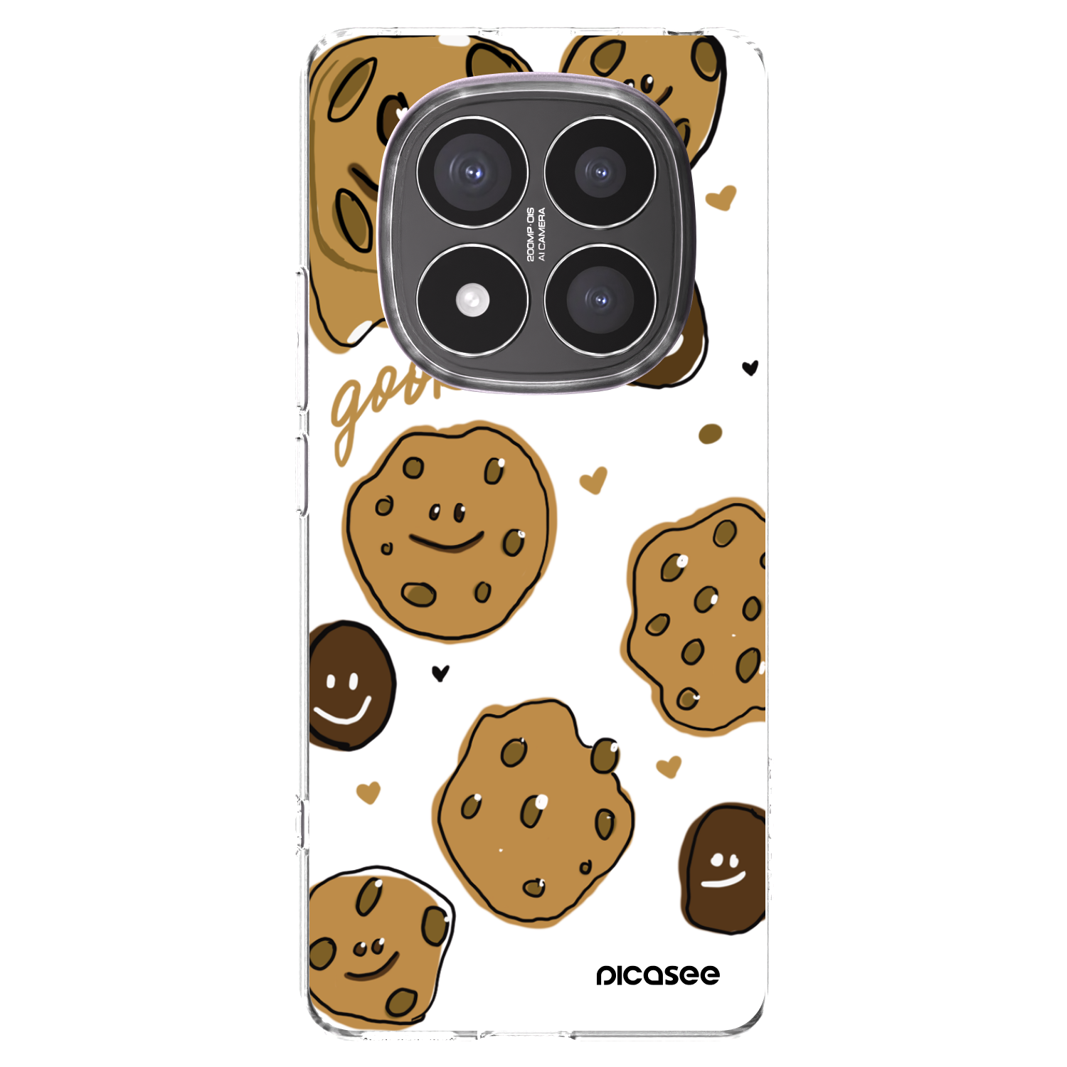 Picasee silikónový prehľadný obal pre Xiaomi Redmi Note 14 Pro+ 5G - Gookies
