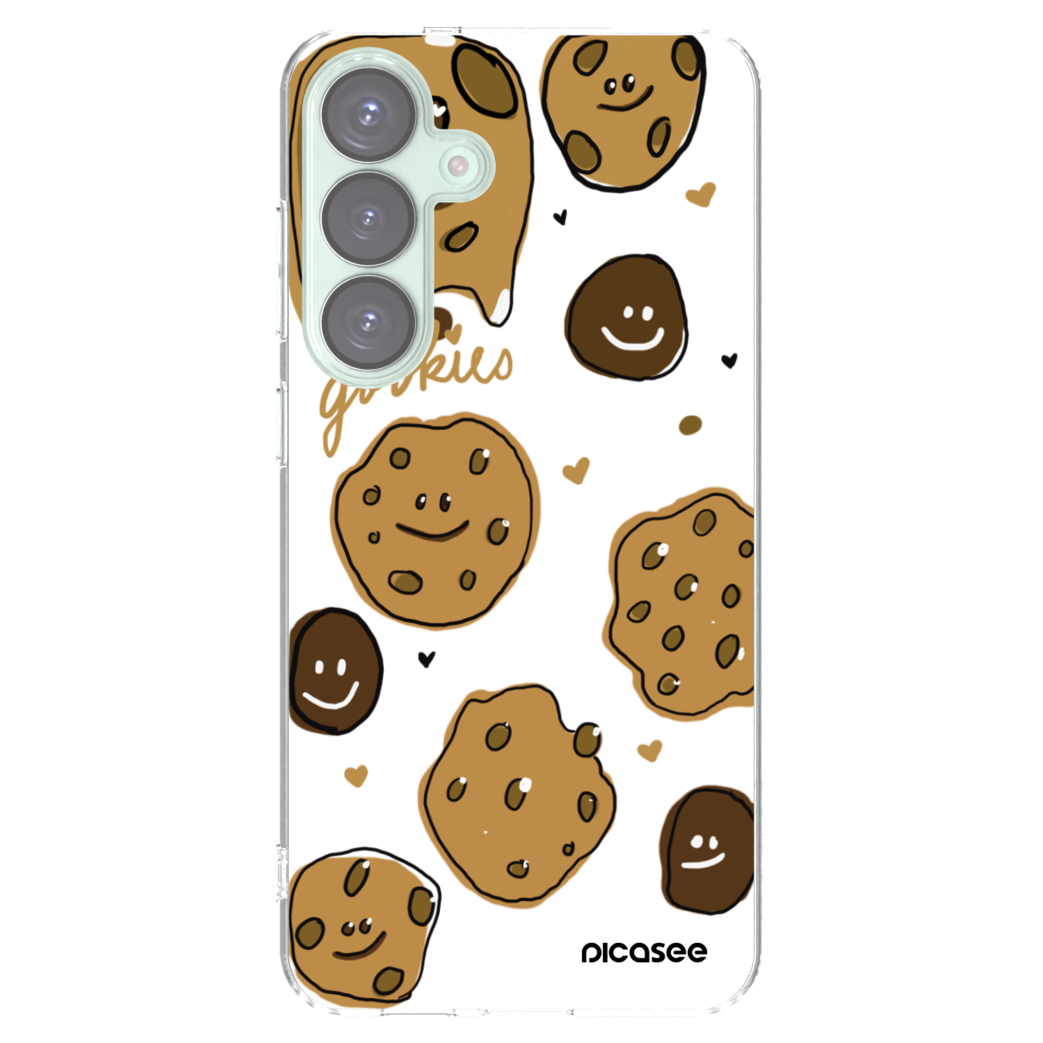 Picasee silikónový prehľadný obal pre Samsung Galaxy S25+ 5G - Gookies