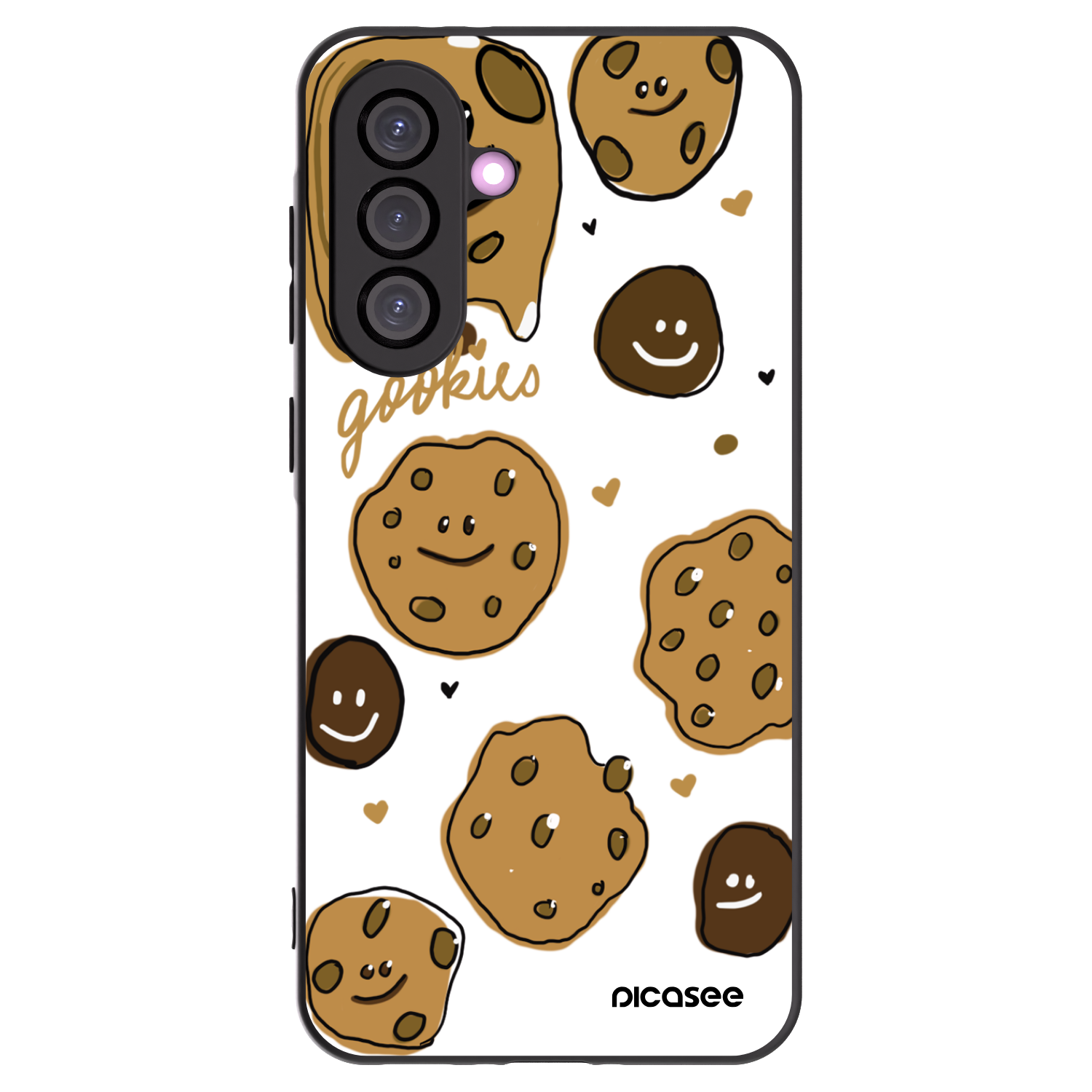 Picasee silikónový čierny obal pre Samsung Galaxy A36 5G - Gookies