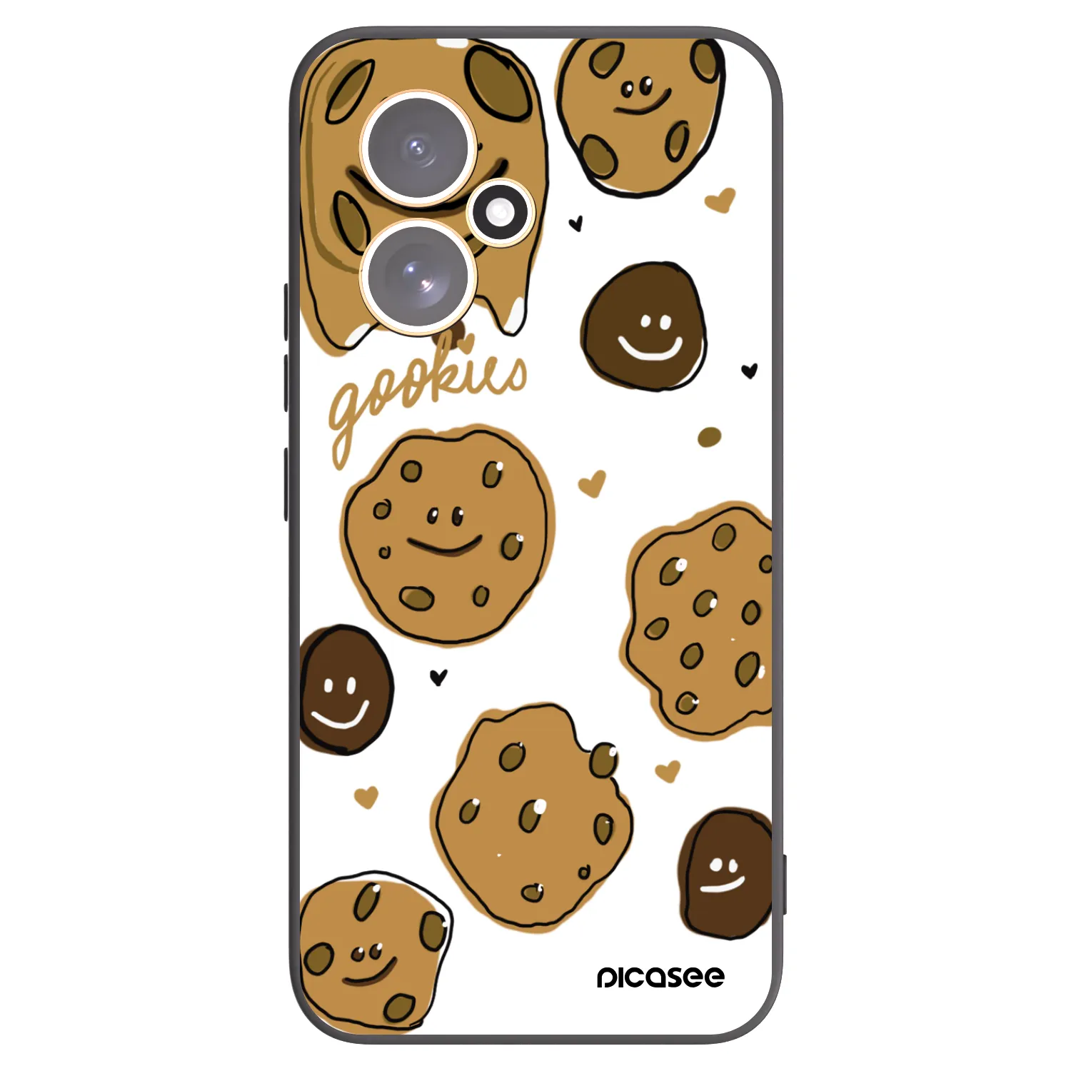 Picasee silikónový čierny obal pre Honor 400 5G - Gookies