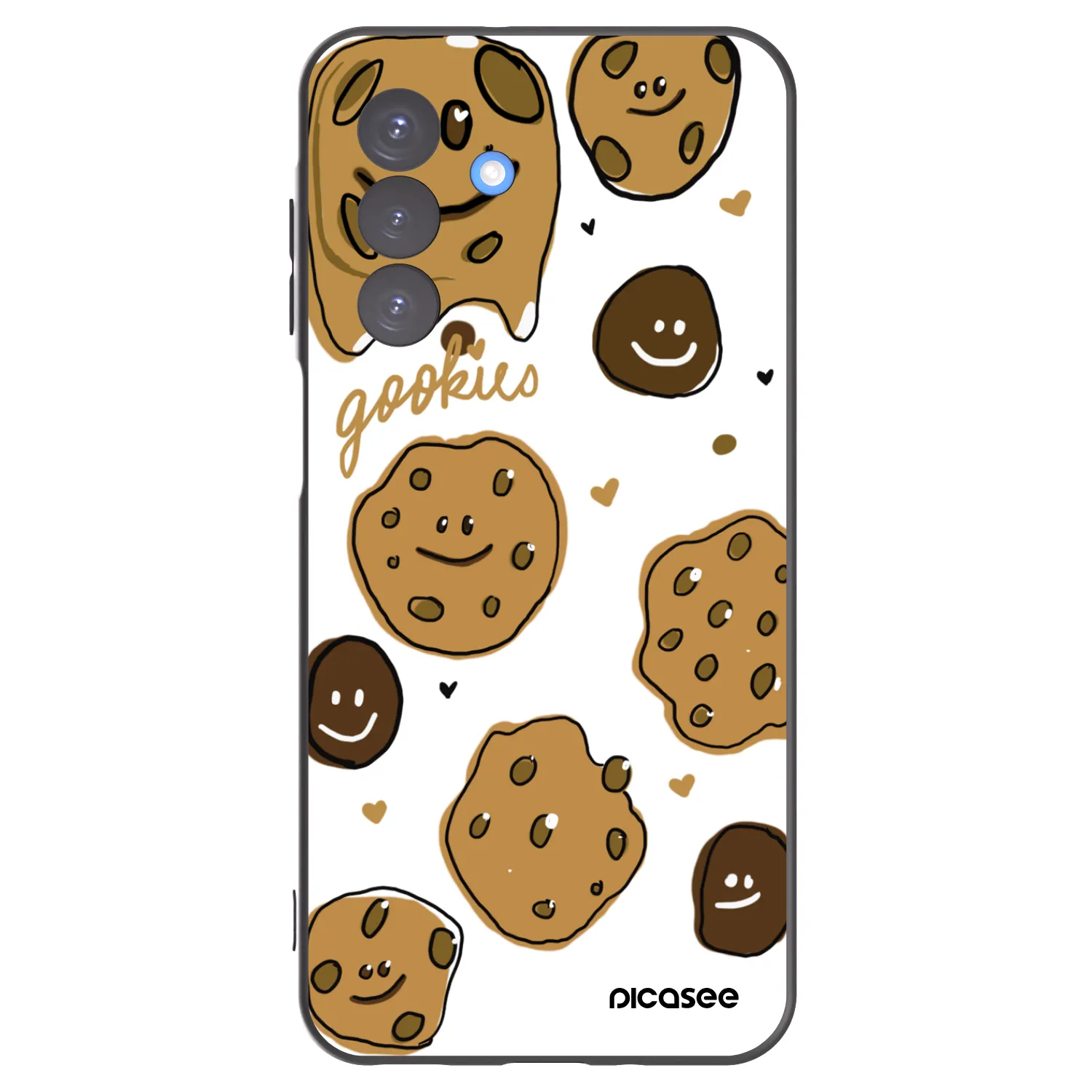 Picasee silikónový čierny obal pre Samsung Galaxy A17 5G - Gookies