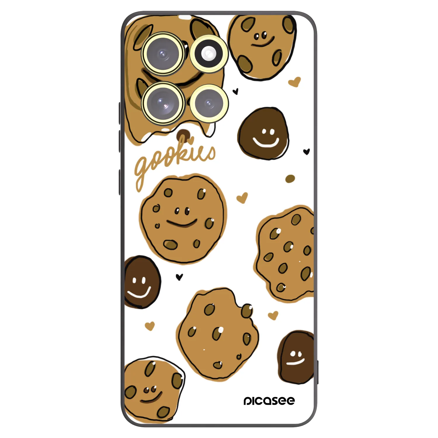 Picasee silikónový čierny obal pre Motorola Moto G86 Power 5G - Gookies