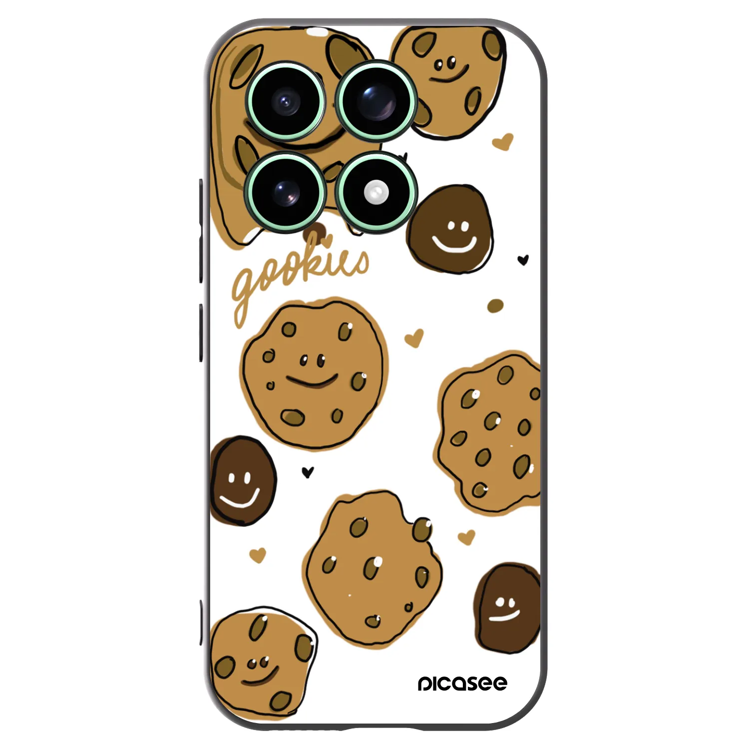 Picasee silikónový čierny obal pre Xiaomi 17 - Gookies