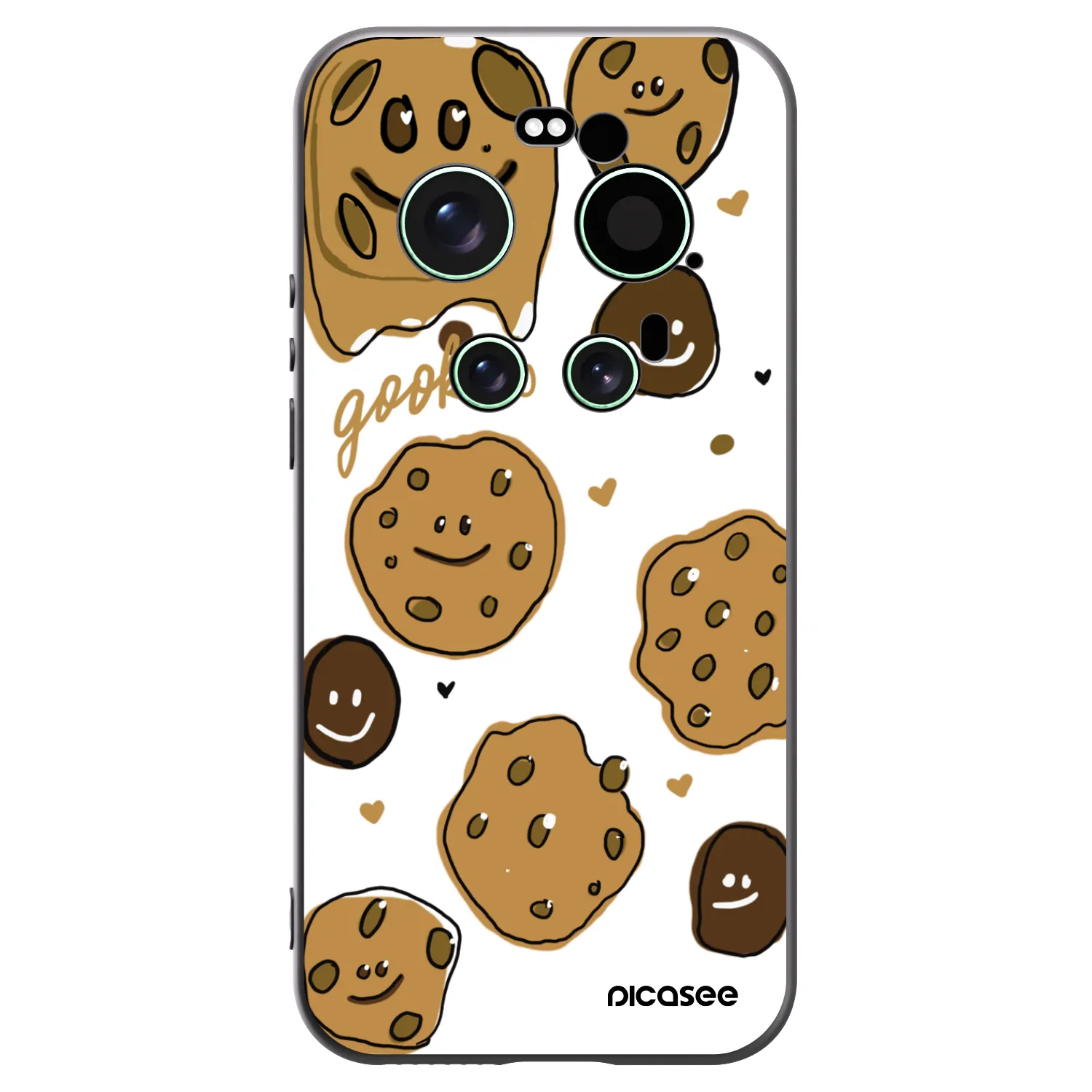 Picasee silikónový čierny obal pre Xiaomi 17 Ultra - Gookies
