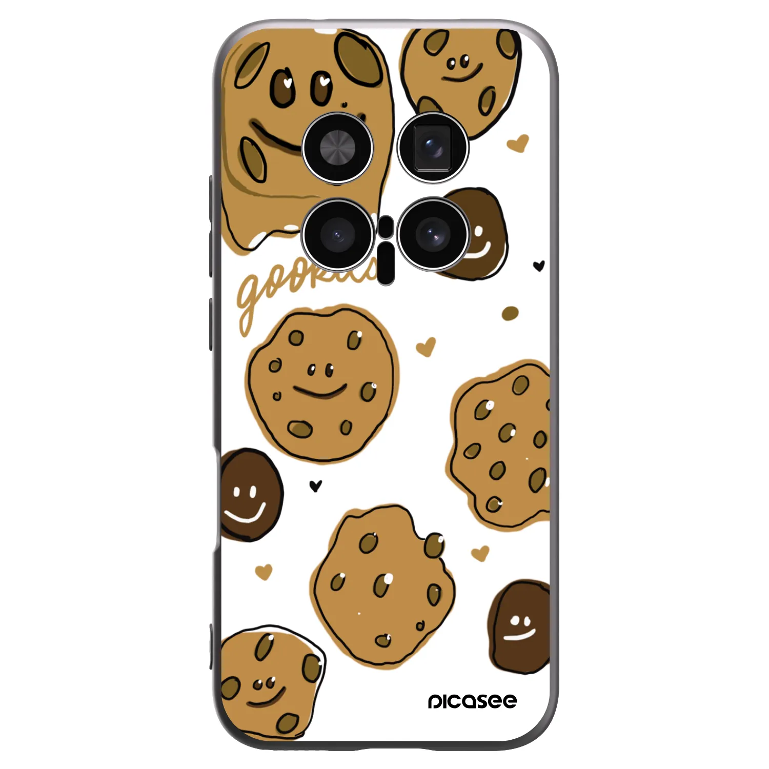 Picasee silikónový čierny obal pre Honor Magic8 Pro 5G - Gookies