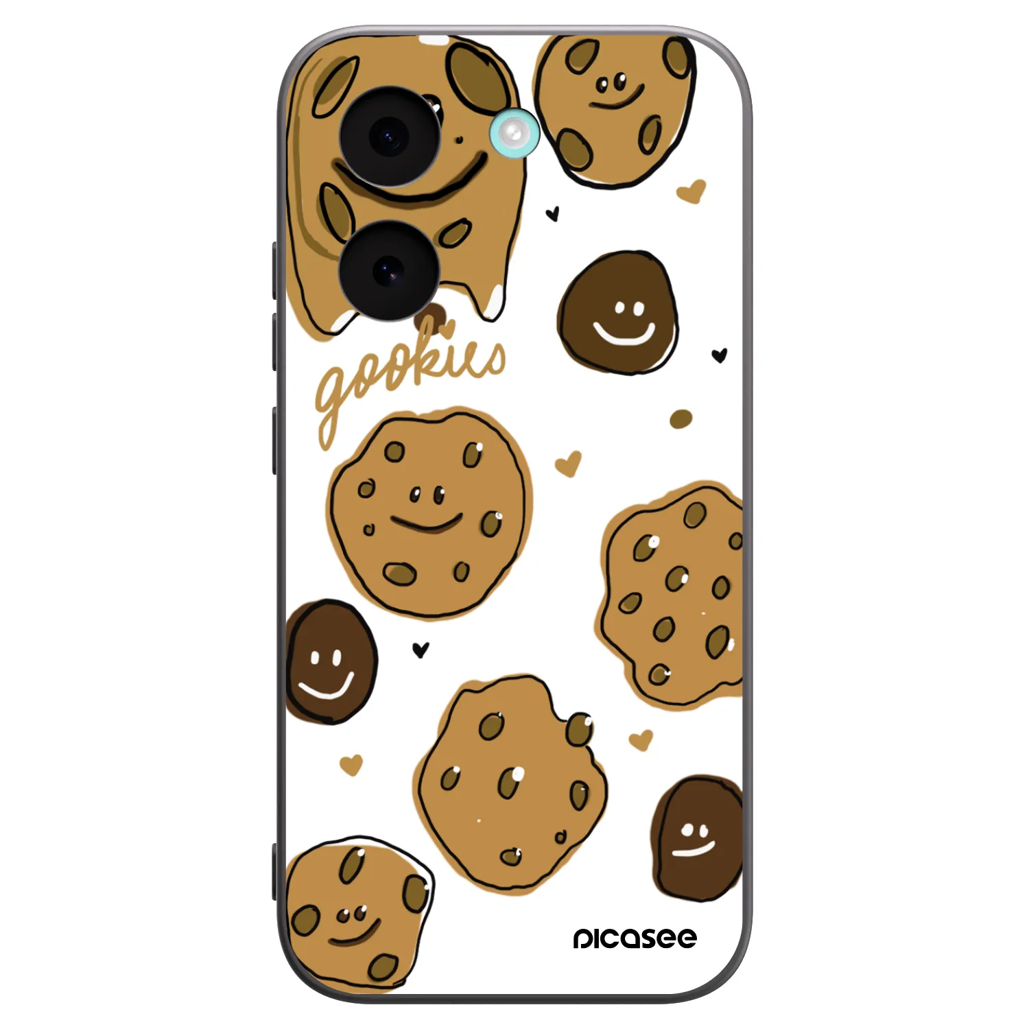 Picasee silikónový čierny obal pre Xiaomi Poco X8 Pro - Gookies