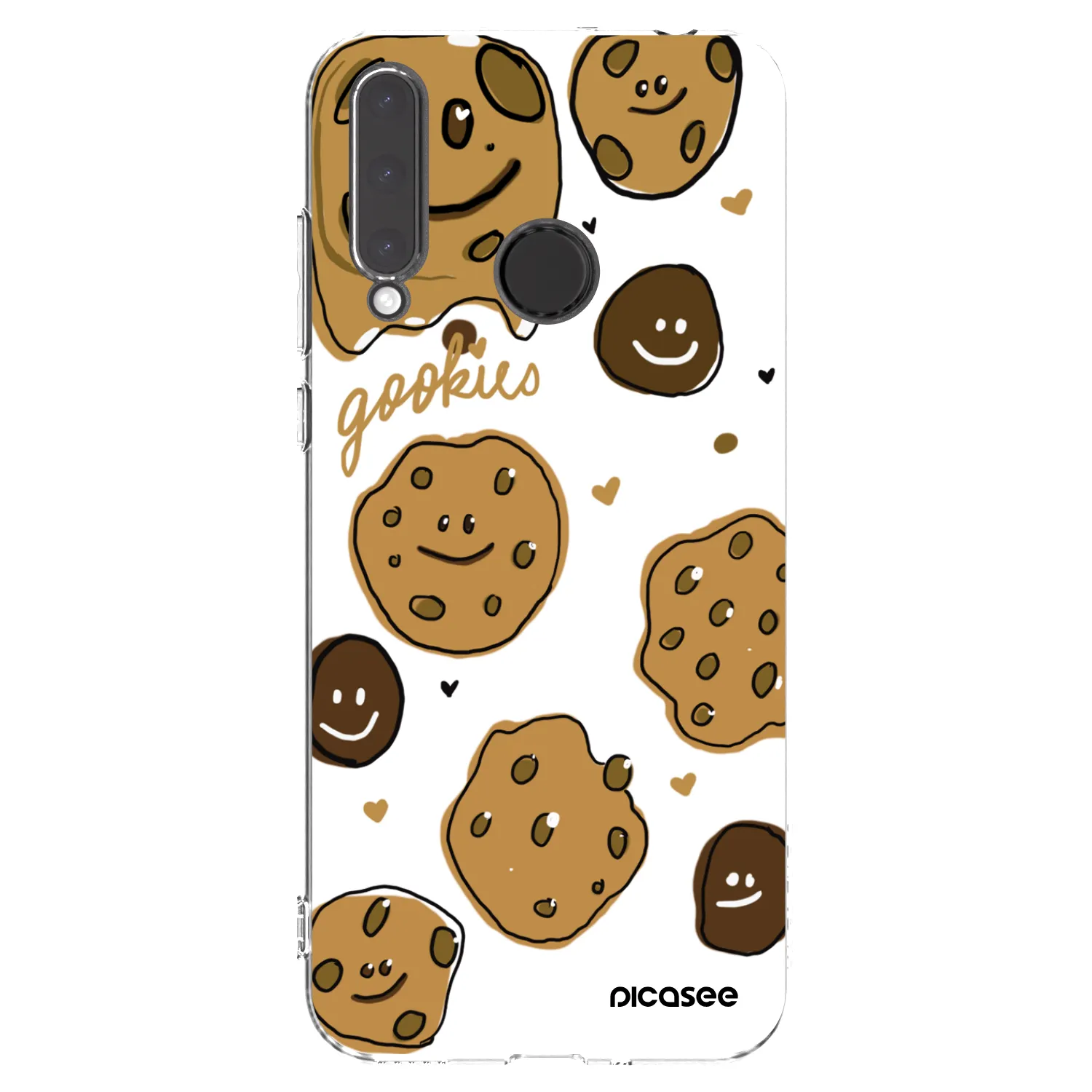 Picasee silikónový prehľadný obal pre Honor 20 Lite - Gookies