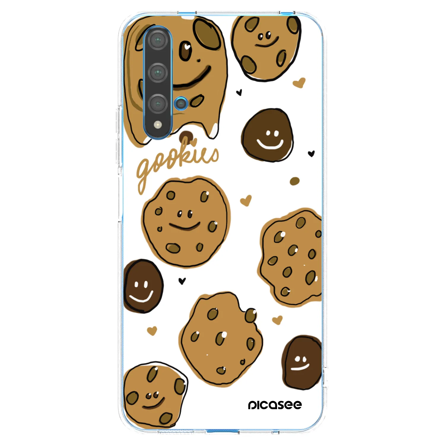 Silikónový prehľadný obal pre Huawei Nova 5T - Gookies