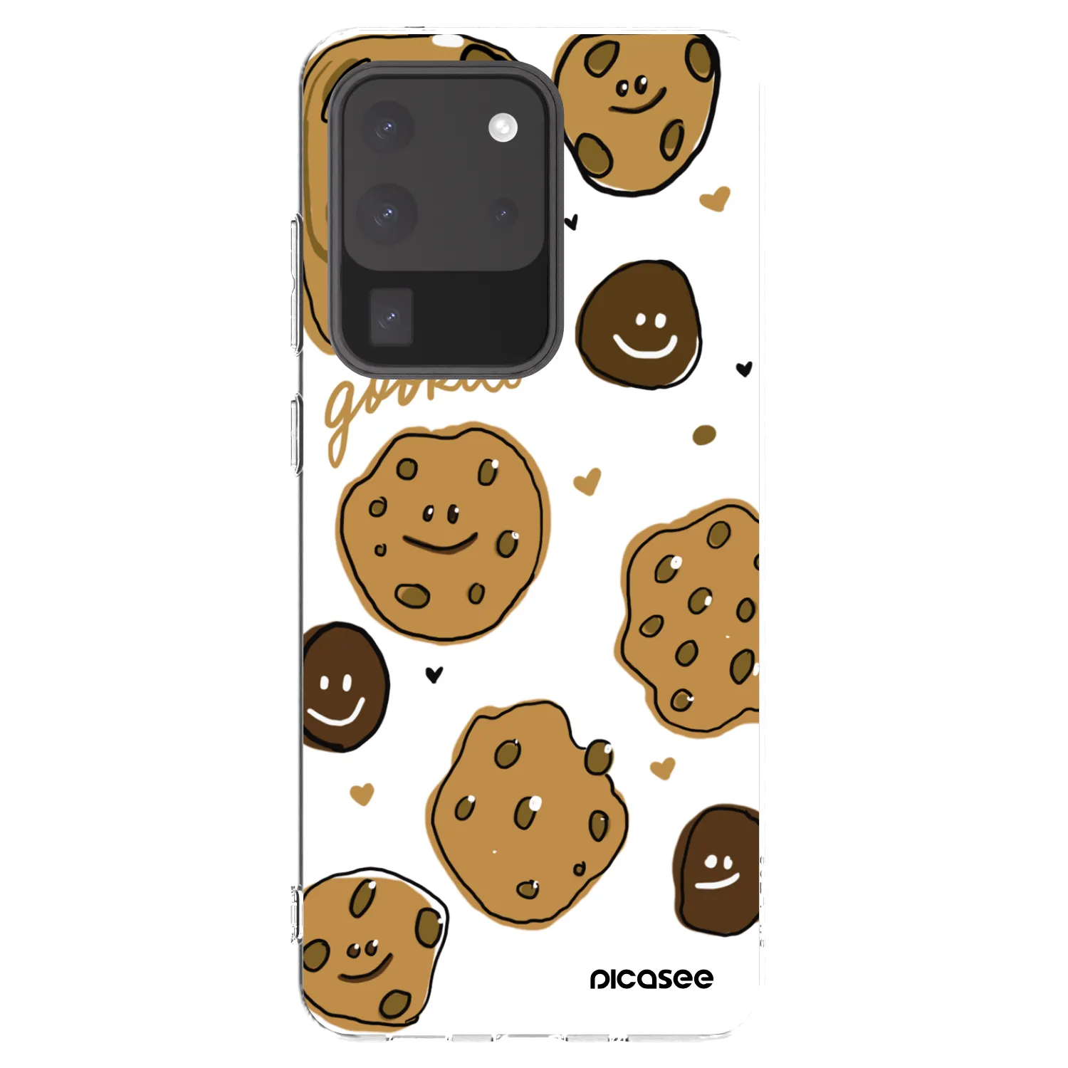 Picasee silikónový prehľadný obal pre Samsung Galaxy S20 Ultra 5G G988F - Gookies