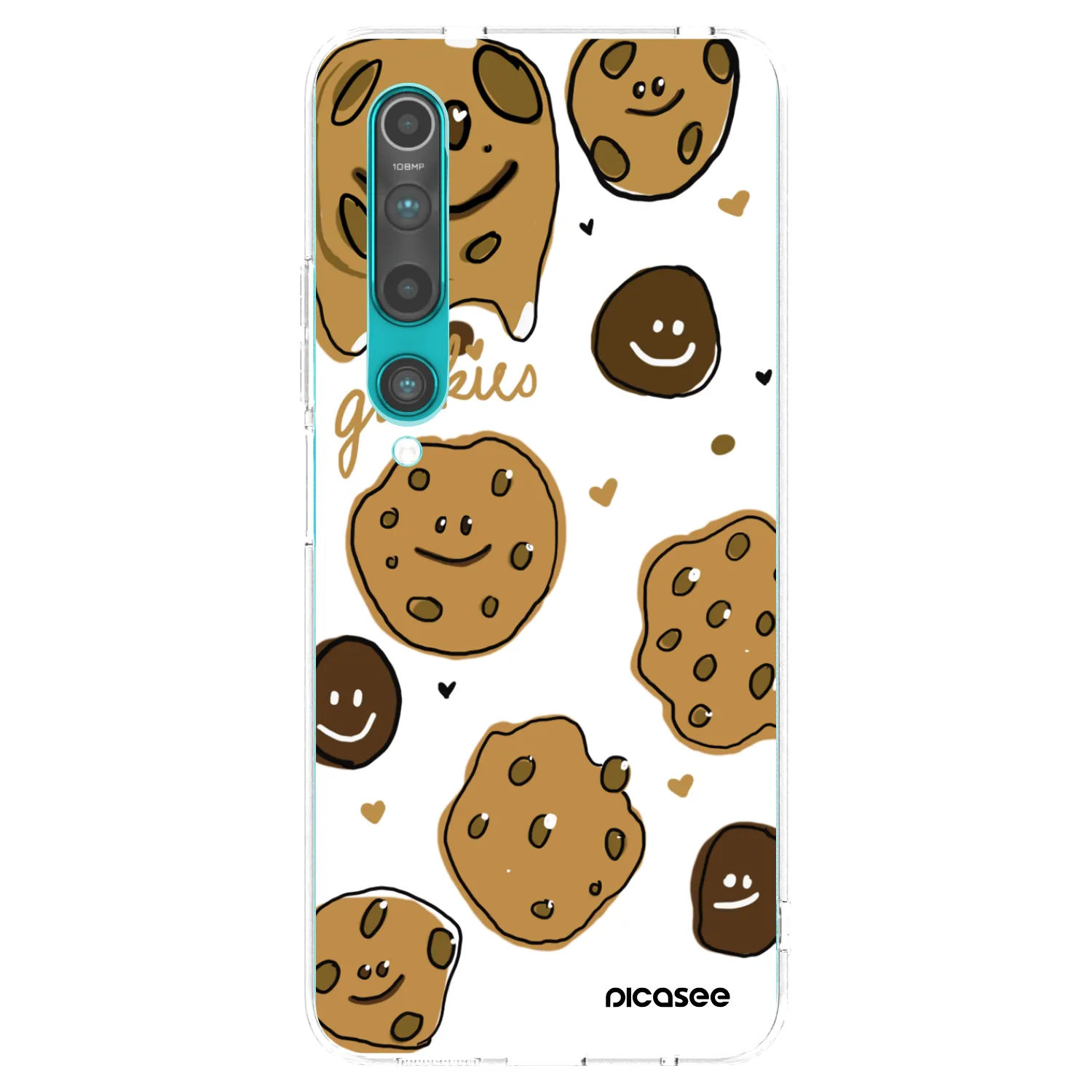 Picasee silikónový prehľadný obal pre Xiaomi Mi 10 - Gookies
