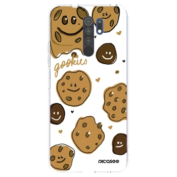 Picasee silikónový prehľadný obal pre Xiaomi Redmi 9 - Gookies
