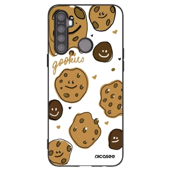 Picasee silikónový čierny obal pre Realme 5 - Gookies