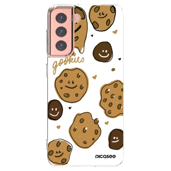 Picasee silikónový prehľadný obal pre Samsung Galaxy S21 5G G991B - Gookies