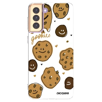 Picasee silikónový prehľadný obal pre Samsung Galaxy S21+ 5G G996F - Gookies