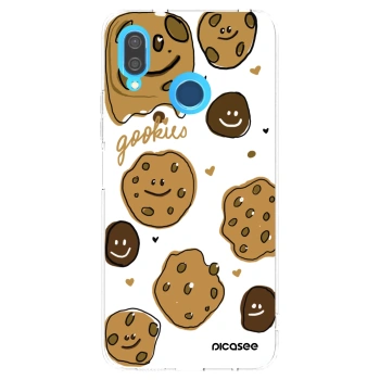 Picasee silikónový prehľadný obal pre Huawei P20 Lite - Gookies