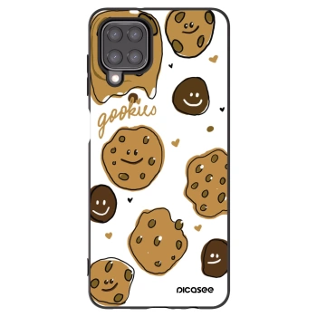 Picasee silikónový čierny obal pre Samsung Galaxy M12 M127F - Gookies