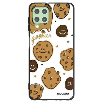 Picasee silikónový čierny obal pre Samsung Galaxy A22 A225F 4G - Gookies