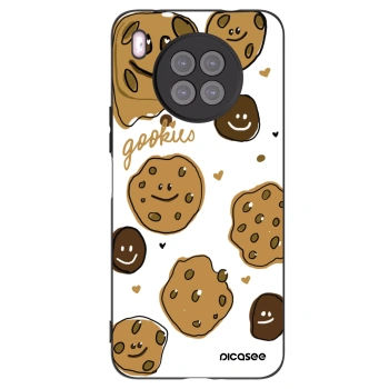 Picasee silikónový čierny obal pre Huawei Nova 8i - Gookies