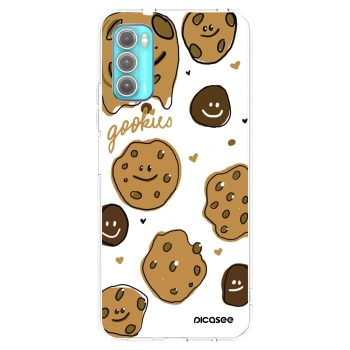 Picasee silikónový prehľadný obal pre Motorola Moto G60 - Gookies