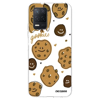 Picasee silikónový prehľadný obal pre Realme 8 5G - Gookies