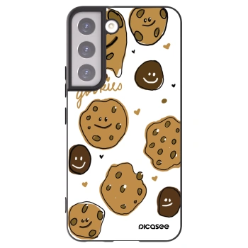 Picasee silikónový čierny obal pre Samsung Galaxy S22 5G - Gookies