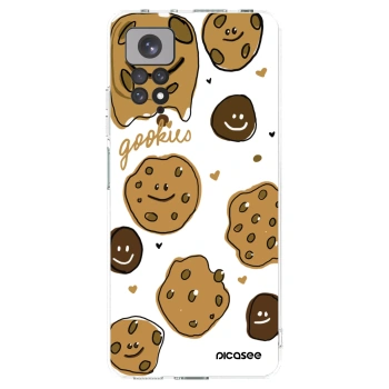 Picasee silikónový prehľadný obal pre Xiaomi Redmi Note 11 - Gookies
