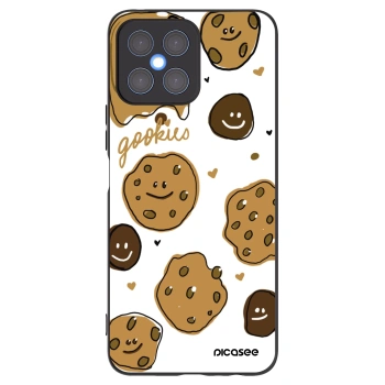 Picasee silikónový čierny obal pre Honor X8 4G - Gookies