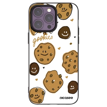 Picasee silikónový čierny obal pre Apple iPhone 14 Pro Max - Gookies