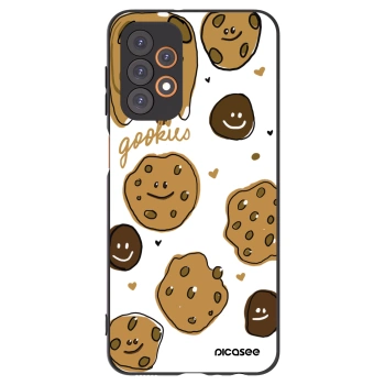 Picasee silikónový čierny obal pre Samsung Galaxy A23 A235F 4G - Gookies