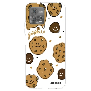 Picasee silikónový prehľadný obal pre Motorola Moto G72 - Gookies
