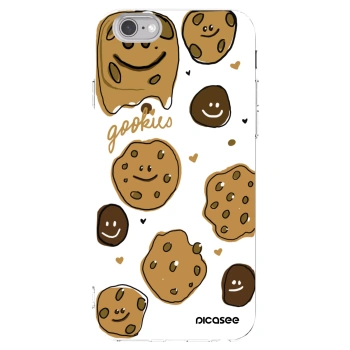 Picasee silikónový prehľadný obal pre Apple iPhone 6/6S - Gookies
