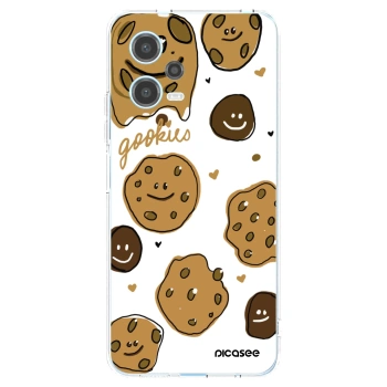 Picasee silikónový prehľadný obal pre Xiaomi Redmi Note 12 5G - Gookies