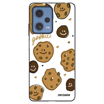 Picasee silikónový čierny obal pre Xiaomi Redmi Note 12 Pro 5G - Gookies