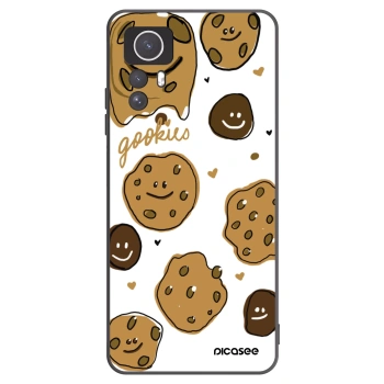 Picasee silikónový čierny obal pre Xiaomi Redmi Note 12S - Gookies